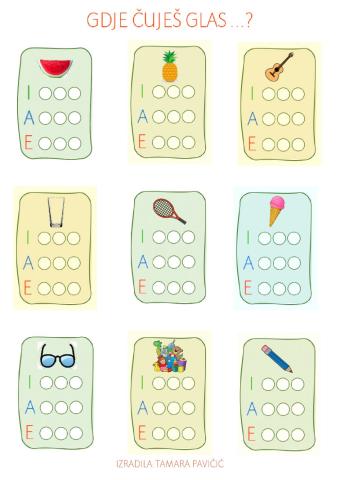 Glasovna analiza riječi