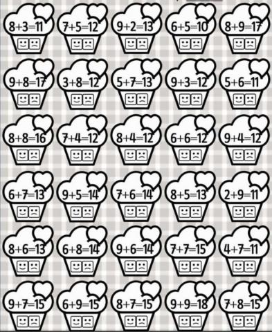 Adunari cu trecere peste ordin (0-20)