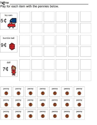 Using pennies to pay