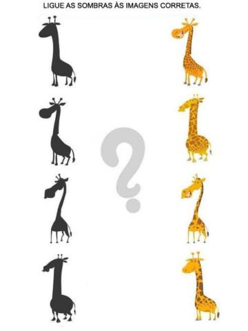 Sombras girafas