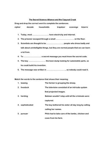 Lesson 7 The Secret Science Alliance