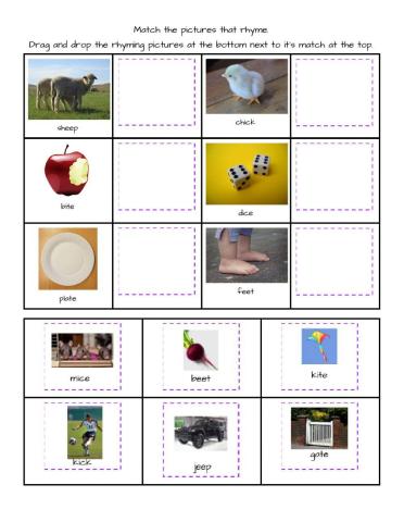 Rhyming Match 2