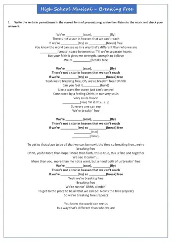 Breaking Free - High School Musical