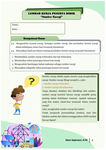 LKPD Sumber Energi