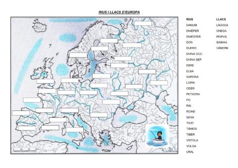 Rius i llacs d'Europa