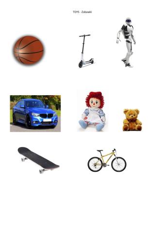 Toys Bugs team 1 unit 2 vocabulary