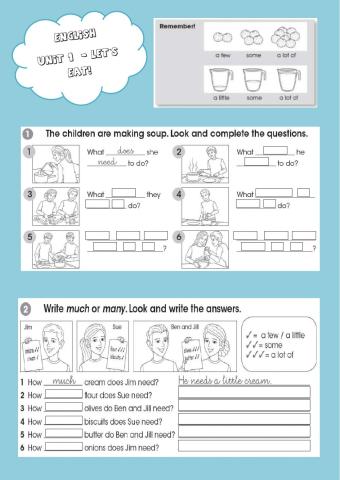 JMLP UNIT 1 LET'S EAT!