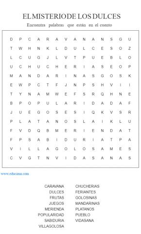 El misterio de los dulces de villa golosa