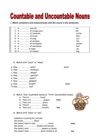 Countables and Uncountables, A1-A2