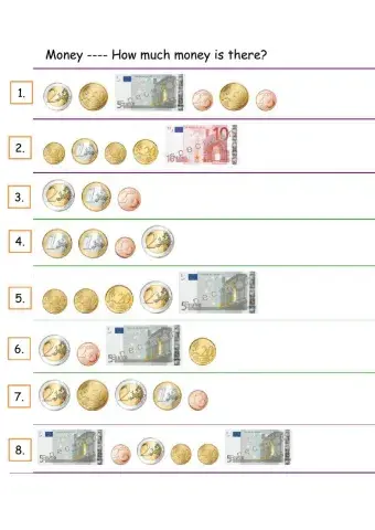 Value of the set of coins