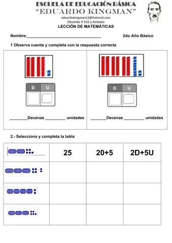 Lección de matemáticas