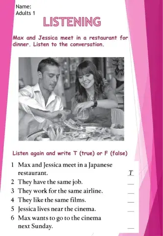 Listening comprehension