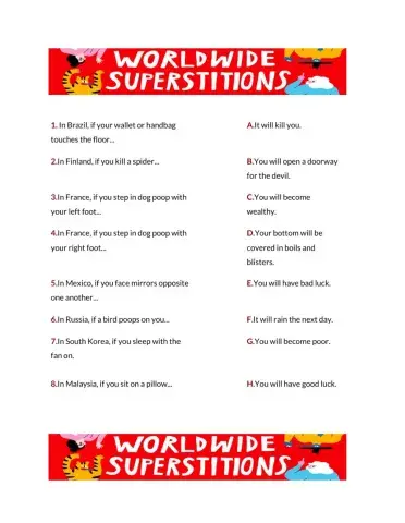 Superstitions Around the World