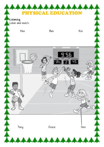 Sports - Listening Comprehension - Physical Education