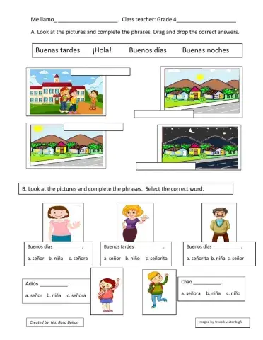 Saludos y Despedidas