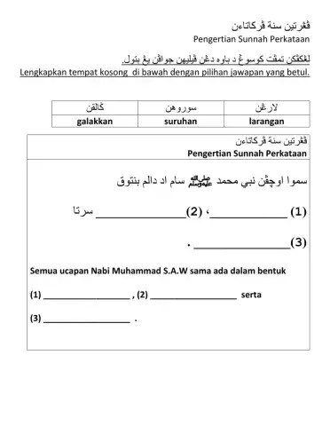 Adab: Cintakan Sunnah Rasulullah S.A.W