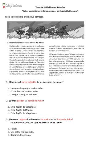 Daños provocados a un ecosistema