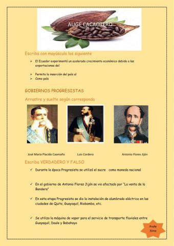 Inicios del auge cacaotero en Ecuador