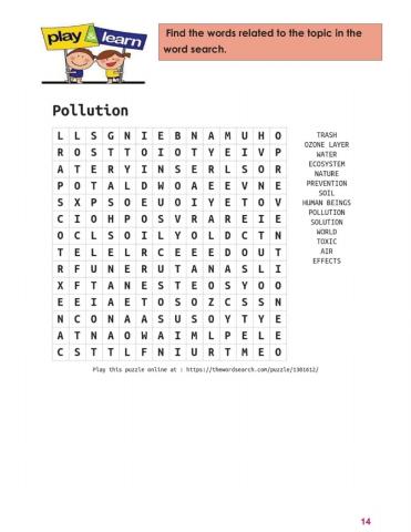 2T-8th-Pollution-Word search 3