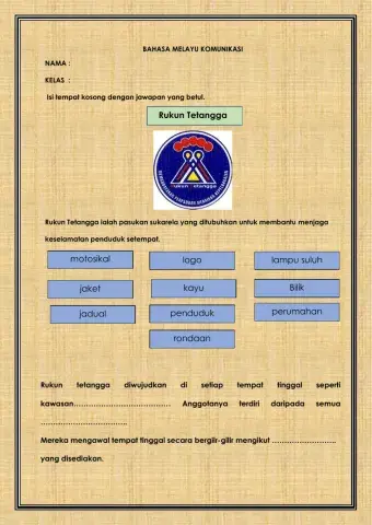 Mengisi tempat kosong