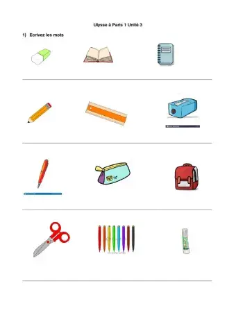 Ulysse à Paris unité 3