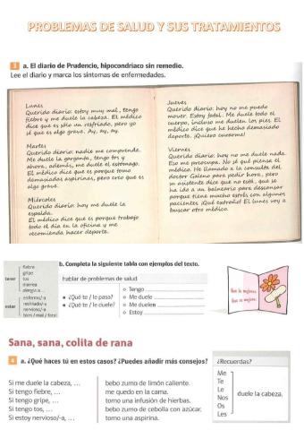 La salud y las enfermedades