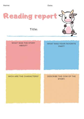 Reading report