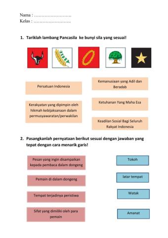 Latihan Soal Tematik