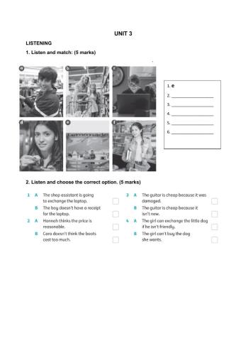 Listening unit 3 sexto