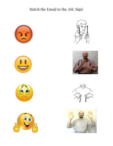 Emotions in ASL