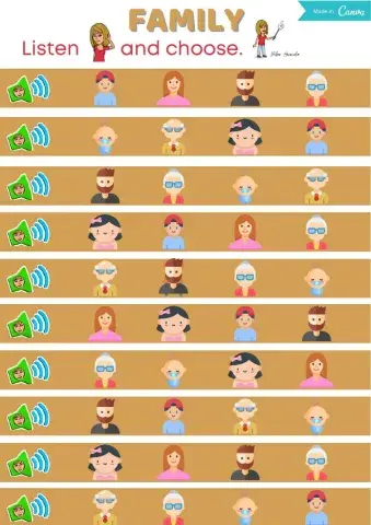 Listen Choose FAMILY