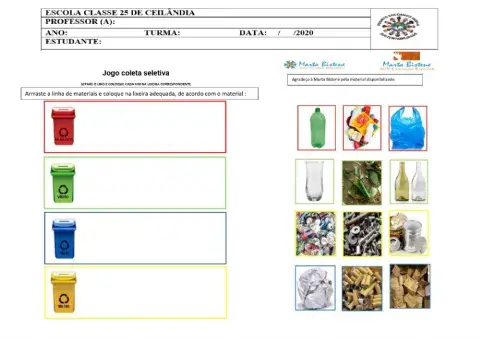 Materiais recicláveis