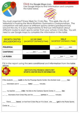 Zero conditional: Legendary - mission 1