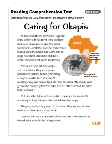 Caring for Okapis