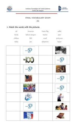 modules 1 to 3. A1 CLE