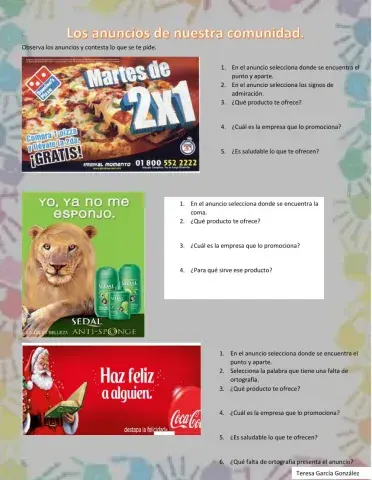 Los anuncios de nuestra comunidad