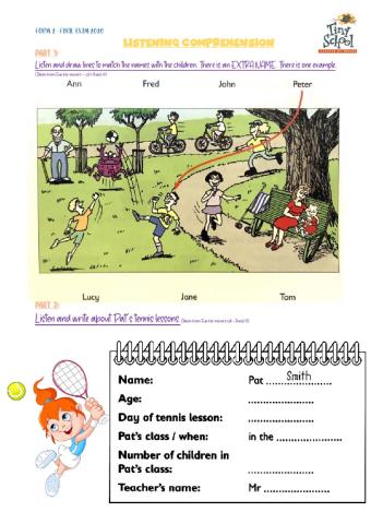 Listening final exam