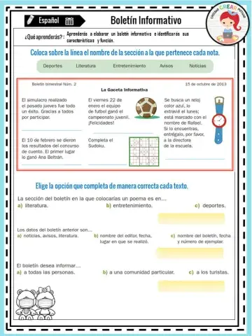 Boletín Informativo