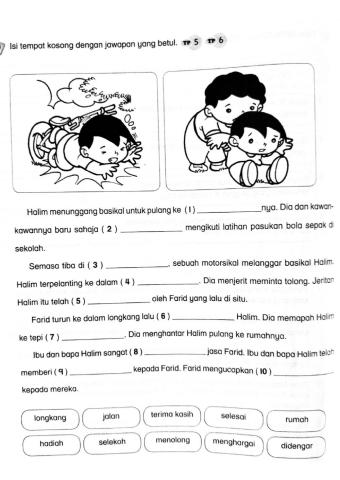 Latihan Pendidikan Moral Tahun 5