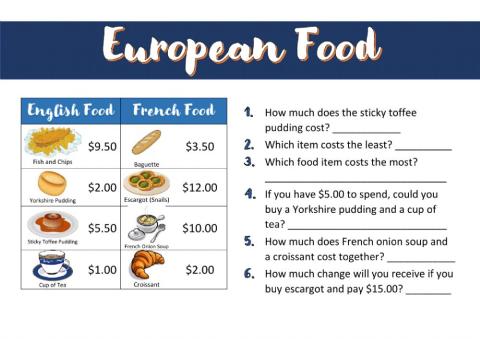 European Food