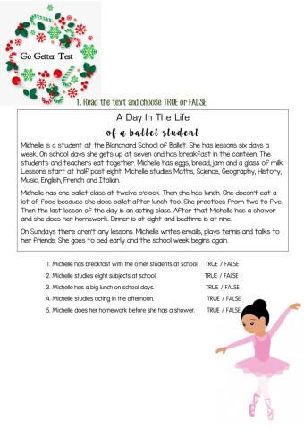 Go Getter 1 Test (A2-A3)