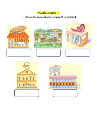 Spelling Lesson 3a EL2