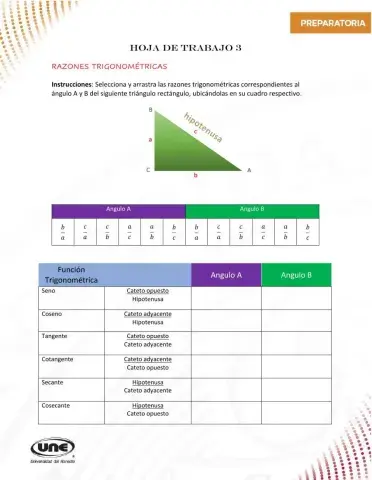 Razones Trigonométricas