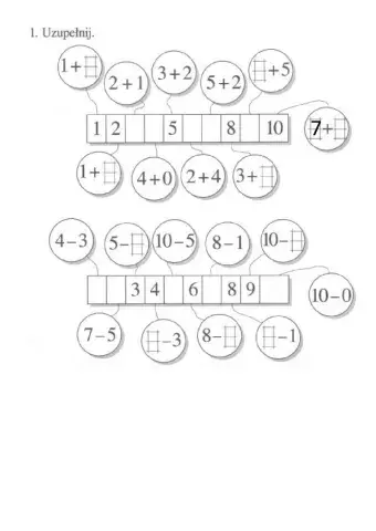 Dodawanie i odejmowanie