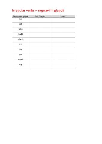 Irregular verbs-1