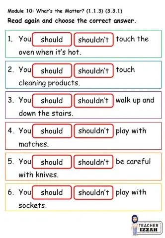 Module 10 What's the Matter