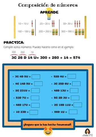 Composición de números