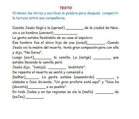 Jesus curaba a los enfermos