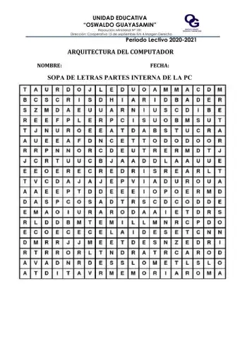 Arquitectura del computador