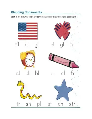 Consonant Blends